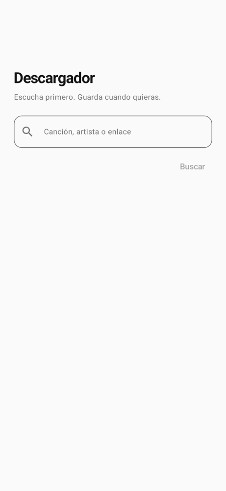 Captura nativa de Luma: Descargas vacío