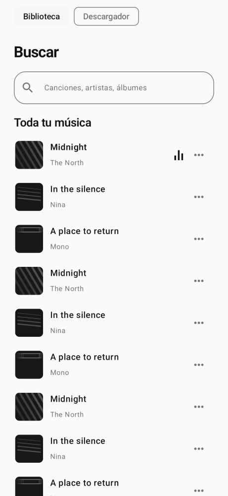 Captura nativa de Luma: Búsqueda Android